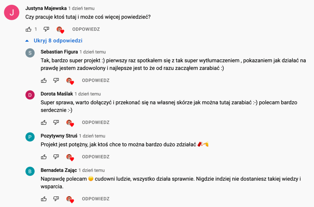 projekt ekspert afiliacji opinie